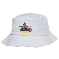 Fnordcon 5 Live! (black Letters) Bucket Hat | Artistshot