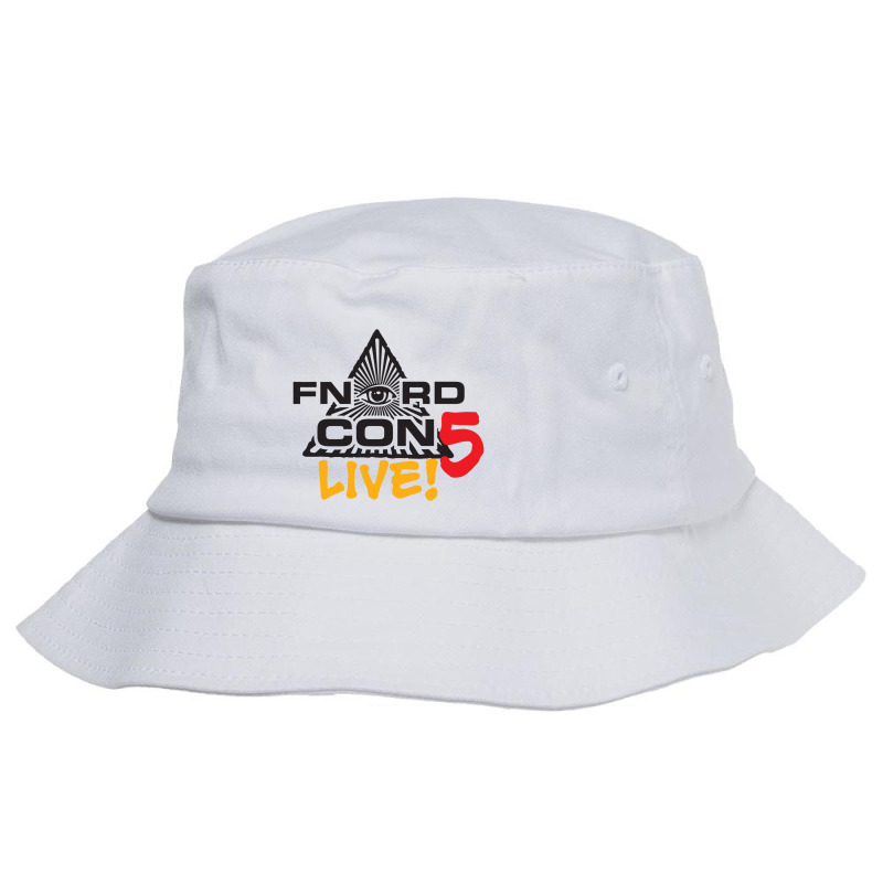 Fnordcon 5 Live! (black Letters) Bucket Hat by larevanisa | Artistshot