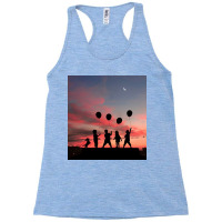 Kids And Balloons Racerback Tank | Artistshot