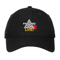 Fnordcon 5 Live! (white Letters) Adjustable Cap | Artistshot