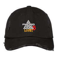 Fnordcon 5 Live! (white Letters) Vintage Cap | Artistshot