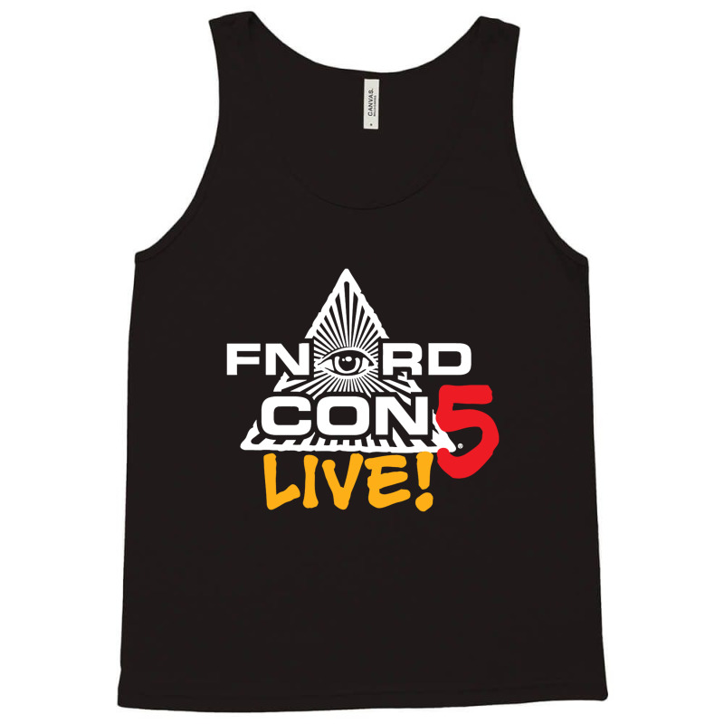 Fnordcon 5 Live! (white Letters) Tank Top by larevanisa | Artistshot