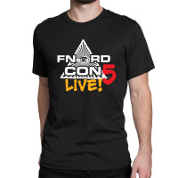 Fnordcon 5 Live! (white Letters) Classic T-shirt | Artistshot