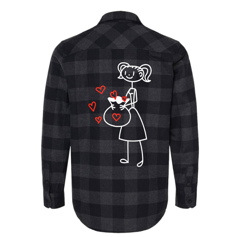 Womens Girl Kisses Cute Matching Couple Outfit Val Flannel Shirt by genousuv | Artistshot