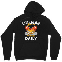 Lineman Serving Pancakes Daily For A Football Line Unisex Hoodie | Artistshot