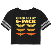 Invasion T  Shirt Check Out My Six Pack Cicada Pun Hilarious Design Gr Scorecard Crop Tee | Artistshot