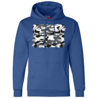 Black And White Camouflage Champion Hoodie | Artistshot