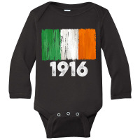 Ireland 1916 Easter Rising Rebellion I St Patrick' Long Sleeve Baby Bodysuit | Artistshot