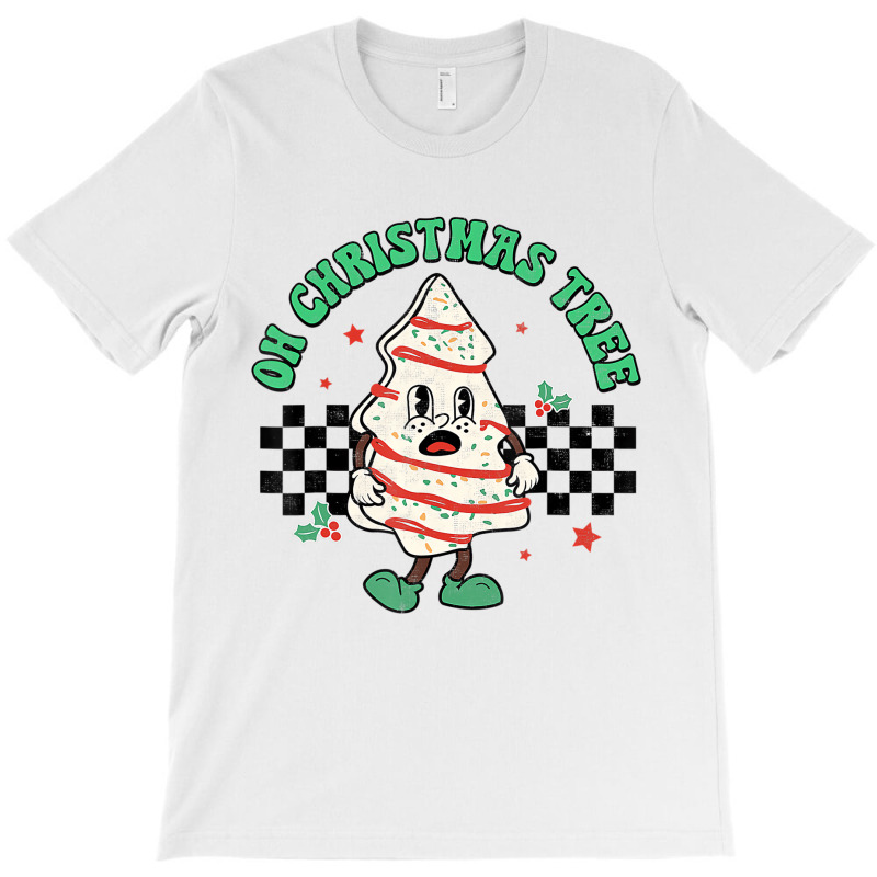 Oh Christmas Tree Cakes Debbie Becky Jen Groovy Re T-Shirt by bonne | Artistshot