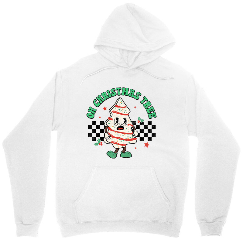 Oh Christmas Tree Cakes Debbie Becky Jen Groovy Re Unisex Hoodie by bonne | Artistshot