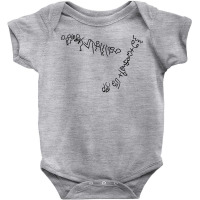 Wadi El Hol Inscriptions   Proto Sinaitic Ancient Baby Bodysuit | Artistshot