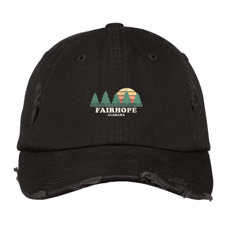 Fairhope Al Vintage Throwback Tee Retro 70s Design Vintage Cap by wafaha | Artistshot