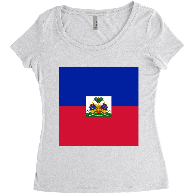 Haiti Women's Triblend Scoop T-shirt by perantoan | Artistshot