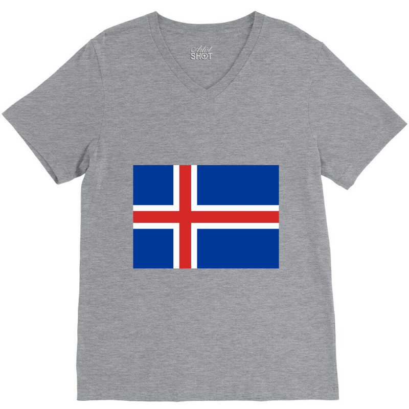 Iceland V-neck Tee | Artistshot