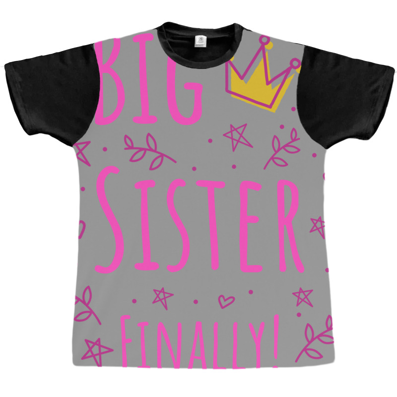 Big Sister Finally Iii Hippie Graphic T-shirt by kuranaszondyv | Artistshot