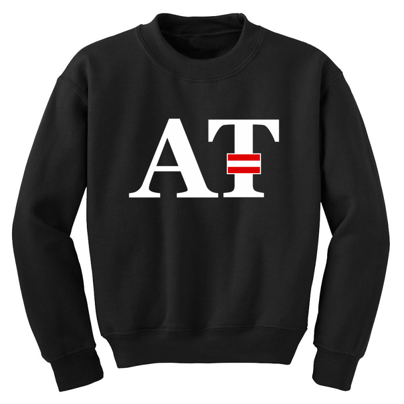 Austria Flag And Country Initials Youth Sweatshirt by cidolopez | Artistshot