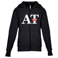 Austria Flag And Country Initials Youth Zipper Hoodie | Artistshot