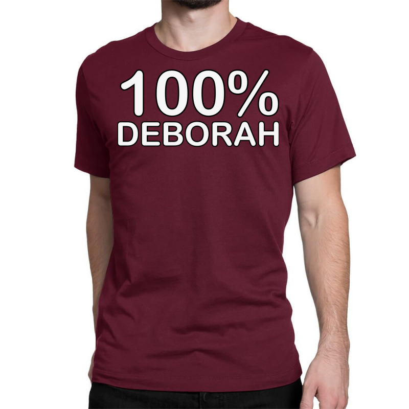 Deborah Name Fathers Day Gifts From Wife And Daugh Classic T-shirt | Artistshot