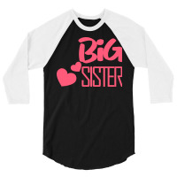 Big Sister Retro Tumblr 3/4 Sleeve Shirt | Artistshot