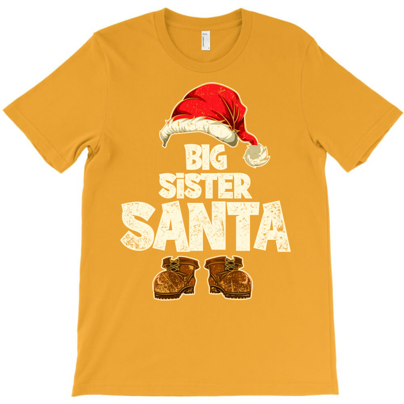 Funny Big Sister Santa Festive Family Christmas Ma T-Shirt by kuranaszondyv | Artistshot