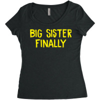 Big Sister Finally Hippie Women's Triblend Scoop T-shirt | Artistshot