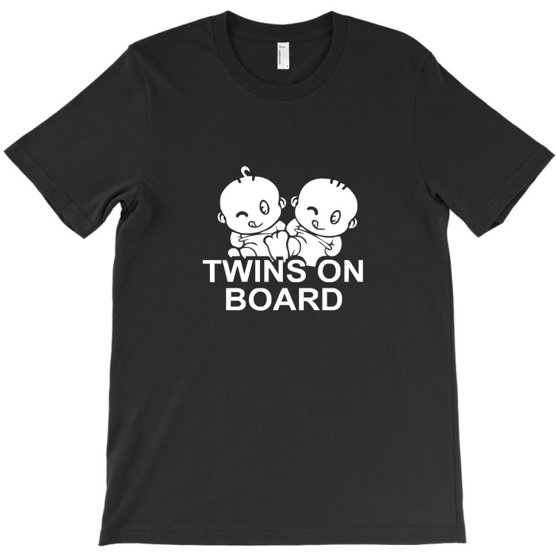 Twins On Board! T-shirt | Artistshot