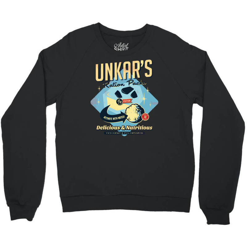 Unkar's Ration Packs Crewneck Sweatshirt by Ronz | Artistshot