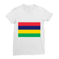 Mauritius Ladies Fitted T-shirt | Artistshot