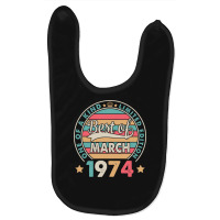 One Of A Kind Ltd Edition Best Of March 1974 Happy Baby Bibs | Artistshot