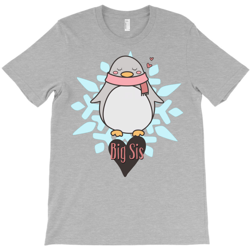 Penguin Big Sis Snowflake Travel T-Shirt by kuranaszondyv | Artistshot