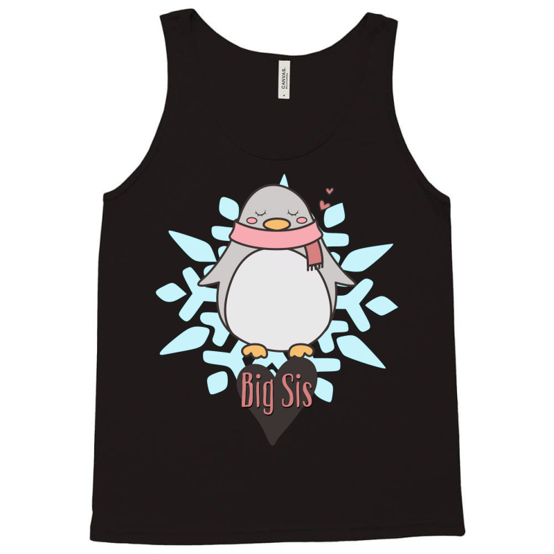 Penguin Big Sis Snowflake Travel Tank Top by kuranaszondyv | Artistshot