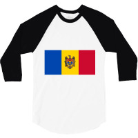 Moldova Classic 3/4 Sleeve Shirt | Artistshot