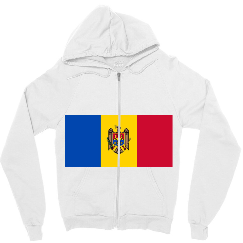 Moldova Classic Zipper Hoodie | Artistshot