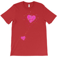 Pregnancy Announcement Pregnant Heart Girl Funny T-shirt | Artistshot