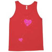 Pregnancy Announcement Pregnant Heart Girl Funny Tank Top | Artistshot