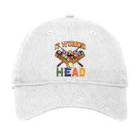 It Worked In My Head Snooker Player Pool Billiard Adjustable Cap | Artistshot