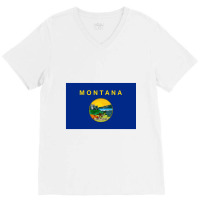 Montana Classic V-neck Tee | Artistshot