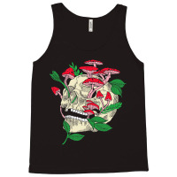 Mushroom Hunting Frog Design For Frog Lovers Tank Top | Artistshot