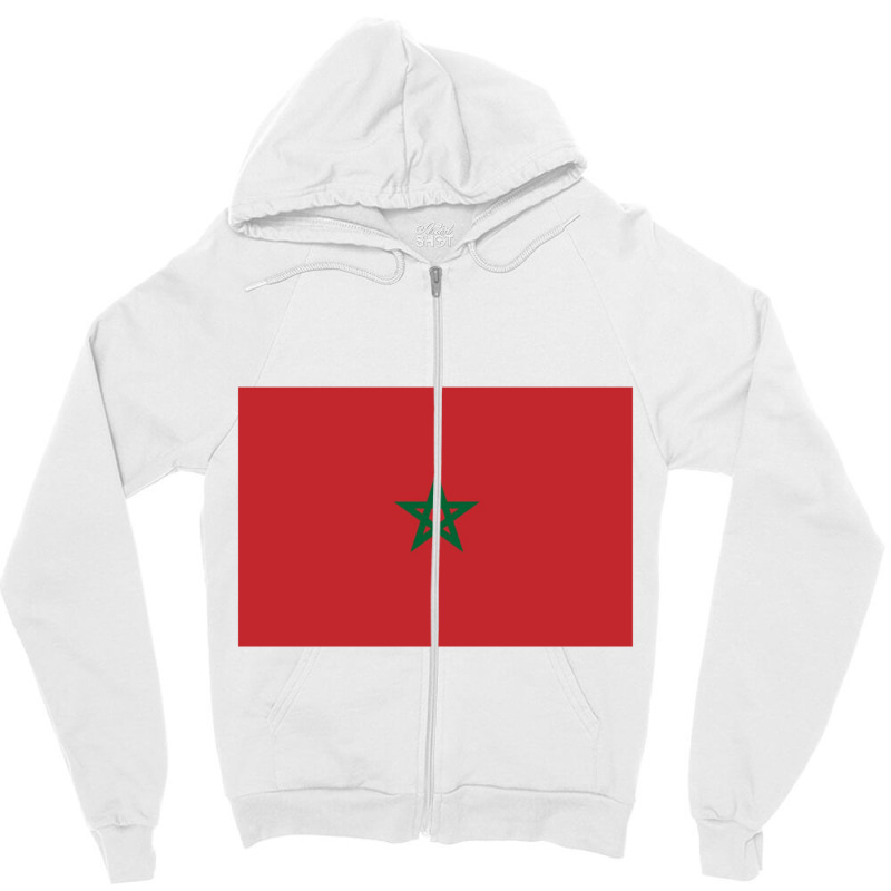 Morocco Zipper Hoodie | Artistshot