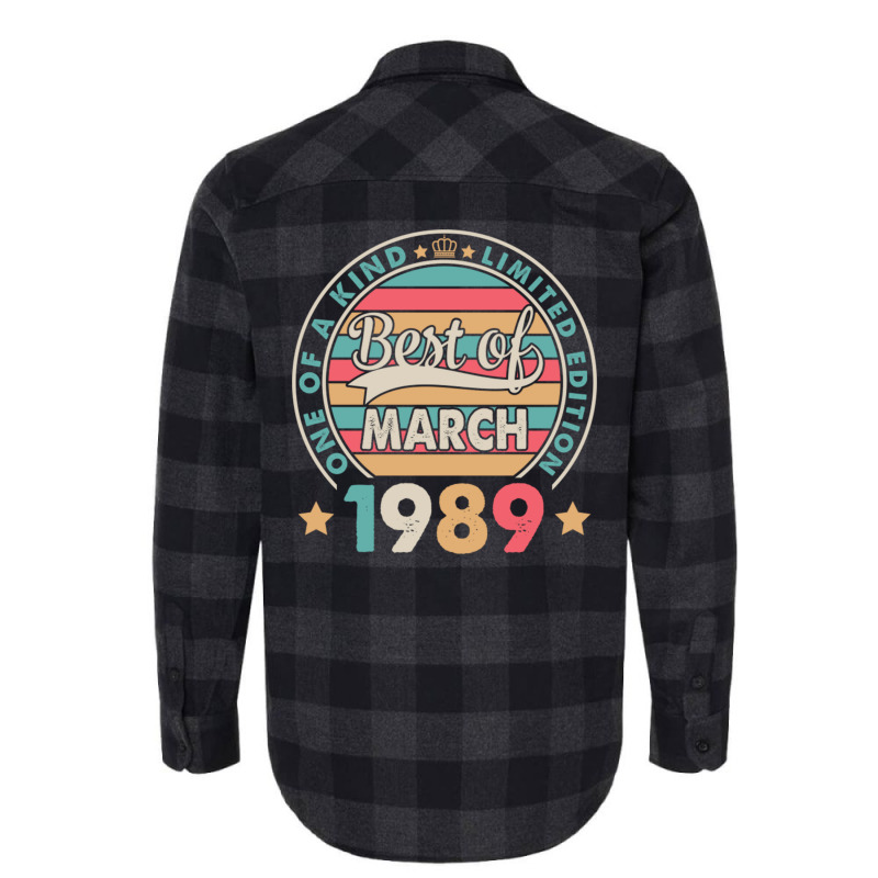 One Of A Kind Ltd Edition Best Of March 1989 Happy Flannel Shirt | Artistshot