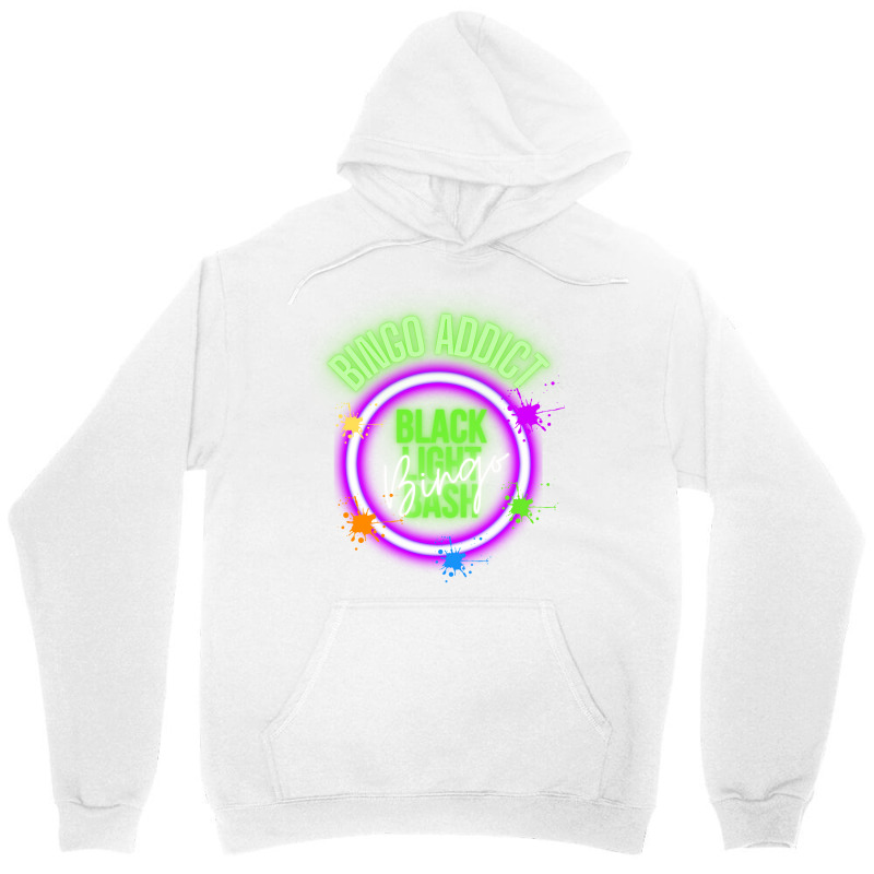 Bingo Addict Summer Blacklight Bingo Bash 2022 Hum Unisex Hoodie | Artistshot