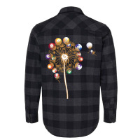 Billiard Balls Dandelion Pool Player Snooker Billi Flannel Shirt | Artistshot