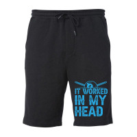 Billiards Funny Pool Quote Fleece Short | Artistshot