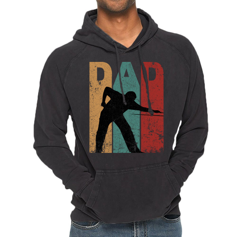 Billiards Dad Vintage Father’s Day Vintage Hoodie by ndiwojaninw | Artistshot