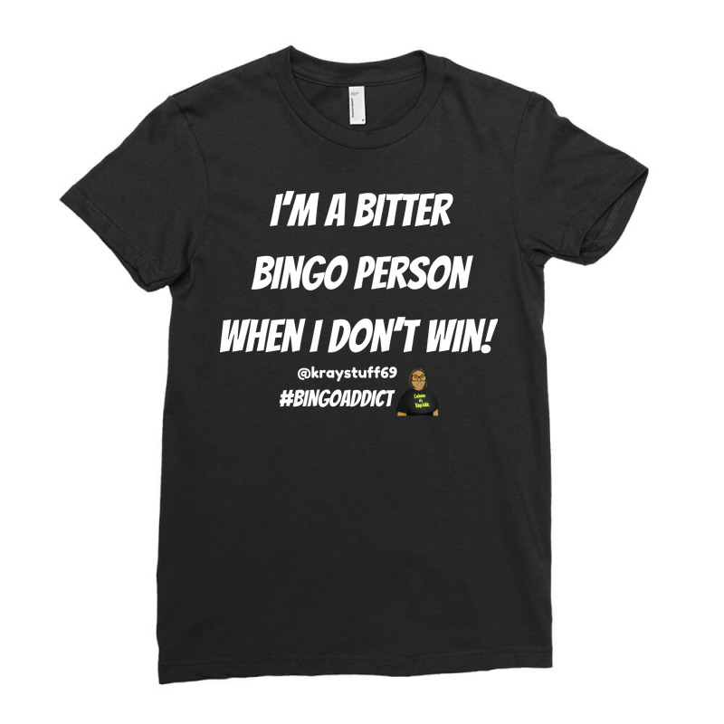 Bitter Bingo Hipster Ladies Fitted T-Shirt by staaliaglagok | Artistshot