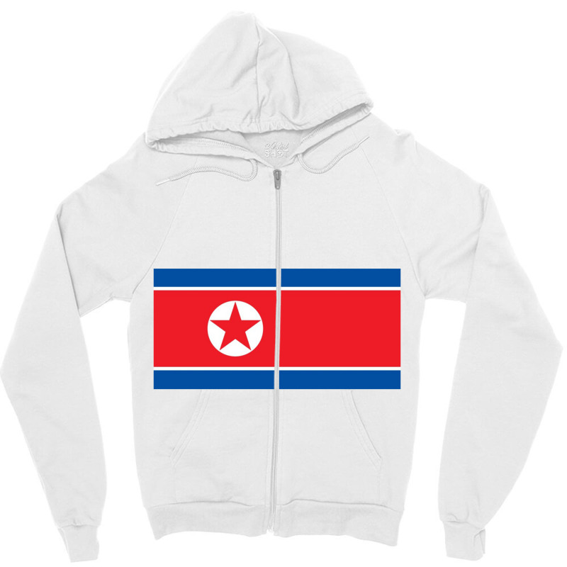 North Korea Zipper Hoodie | Artistshot