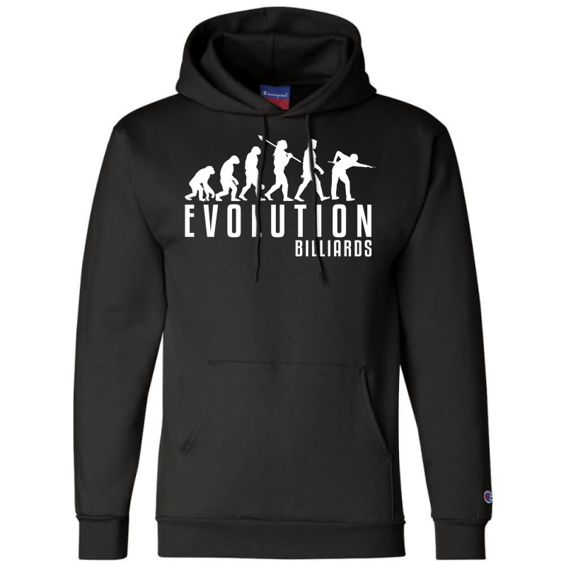 Billiards Evolution (1) Champion Hoodie | Artistshot