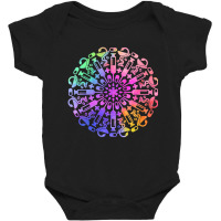 Mandala Doctor Registered Nurse Rn Lpn Nursing Med Baby Bodysuit | Artistshot