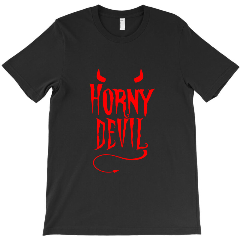 Devil Sinner Horns Tail T-shirt | Artistshot