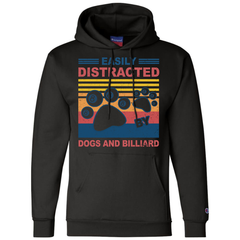 Easily Distracted Champion Hoodie | Artistshot